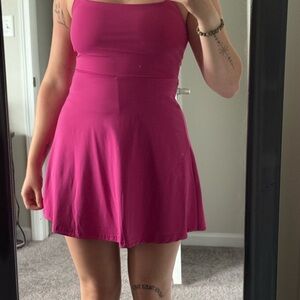 Target Fuchsia Mini Dress